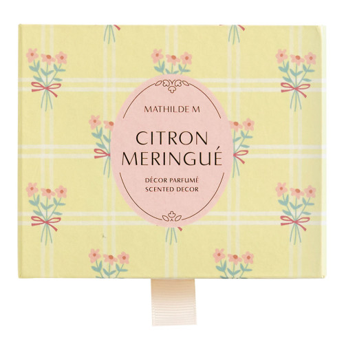 Décor parfumé et concentré de parfum Gourmandises d'Été - Citron Meringué