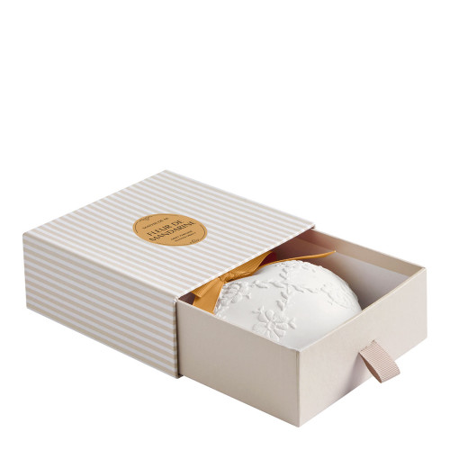 Scented Decoration Large Embroidered Heart - Fleur de Mandarine