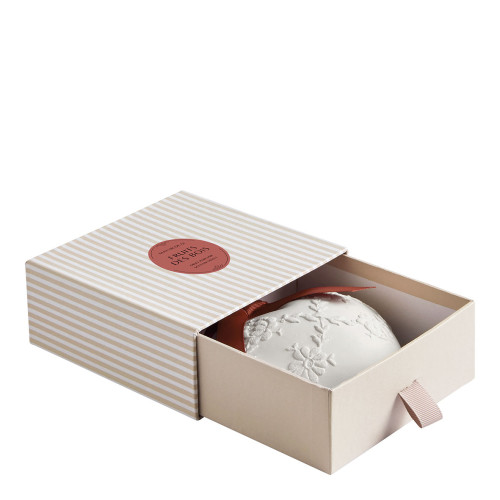 Décor parfumé Grand Cœur brodé - Fruits des Bois