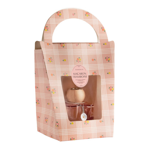 Diffuseur de parfum d'ambiance Gourmandises d'Été 180 ml - Macaron Framboise