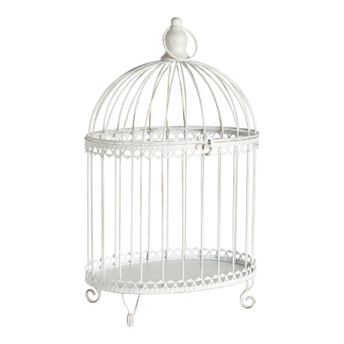 Set de 2 jaulas decorativas en metal