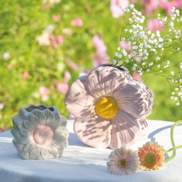 Vase décoratif Marguerite en céramique