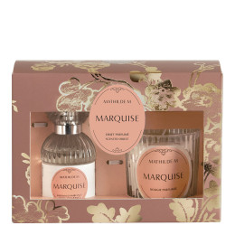 Trésor de Fleurs Home Fragrance and Scented Candle Set - Marquise