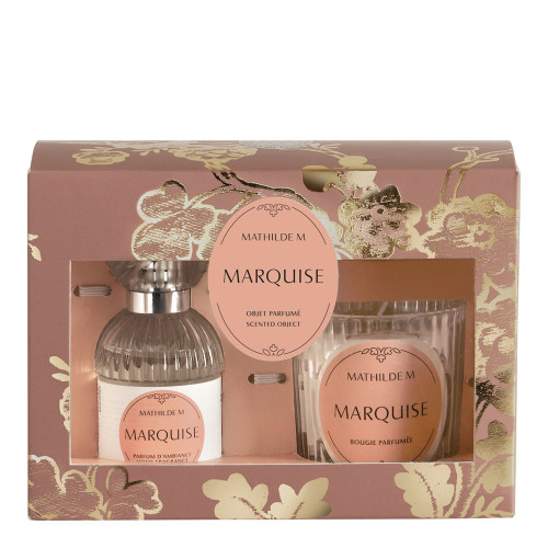 Trésor de Fleurs Home Fragrance and Scented Candle Set - Marquise