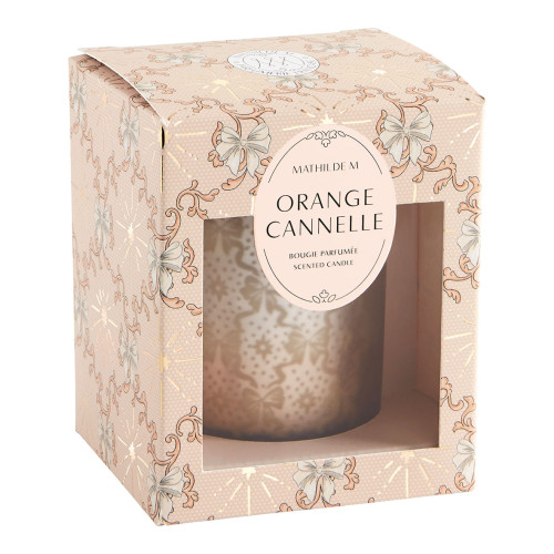 Rubans de Fête Scented Candle 160 g - Orange Cannelle