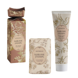 Cofanetto balsamo mani e sapone Trésor de Fleurs - Sublime Jasmin