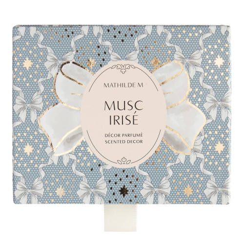 Décor parfumé et concentré de parfum Rubans de Fête - Musc Irisé