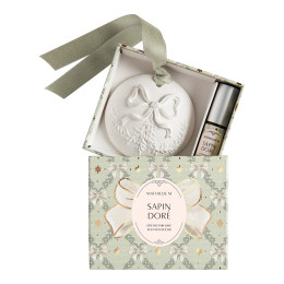Rubans de Fête scented ornament and fragrance concentrate - Sapin Doré