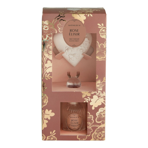 Cofanetto diffusore di profumo e decorazione profumata Trésor de Fleurs - Rose Élixir