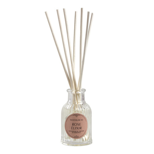 Coffret diffuseur de parfum et décor parfumé Trésor de Fleurs - Rose Élixir