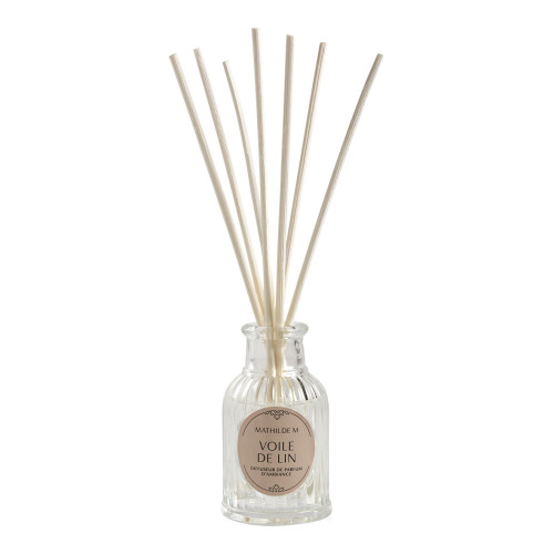Trésor de Fleurs fragrance diffuser and scented ornament gift set - Voile de Lin