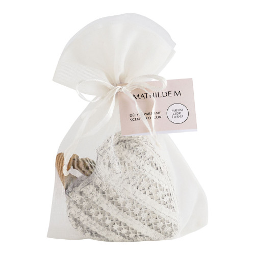 Heart box and scented decoration - Cèdre Éternel