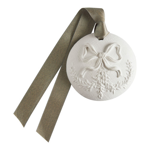 Rubans de Fête scented Christmas ornament set - Musc Irisé