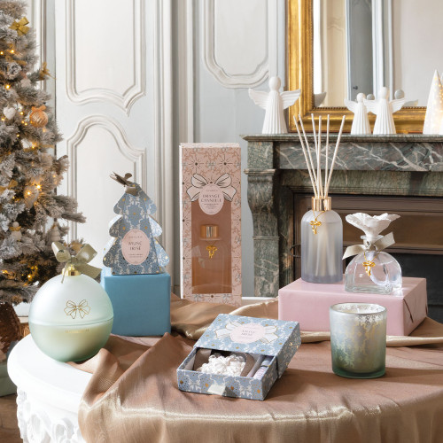 Estuche de sorpresas perfumadas en forma de abeto Rubans de Fête - Musc Irisé