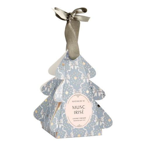 Coffret Surprises parfumées Sapin Rubans de Fête - Musc Irisé