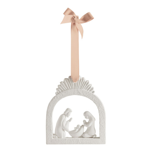 Crèche de Noël parfumée Rubans de Fête - Orange Cannelle