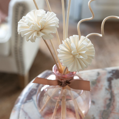 Bolsa de 2 varillas con flores y 6 varillas de ratán para difusores de perfume Jardin de Fantaisies