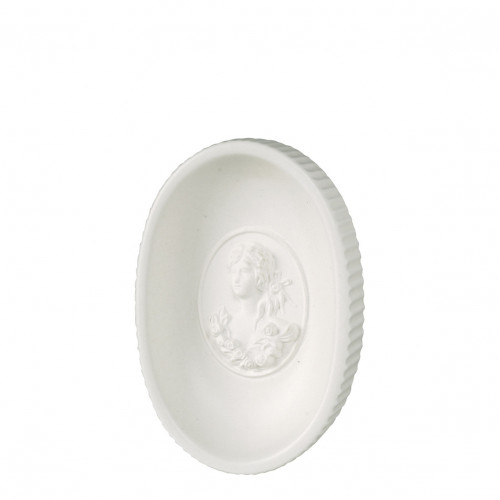 Marquise ceramic soap dish