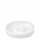 Marquise ceramic soap dish