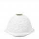 Arabesques porcelain bisque lithophane tealight holder