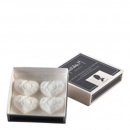 Box of 4 scented wax melts arabesque heart - Marquise