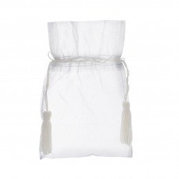 Saco de organza com cordão