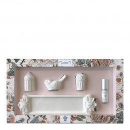 Coffret de 3 miniatures parfumées Jardins de Fantaisies - Bouquet Précieux