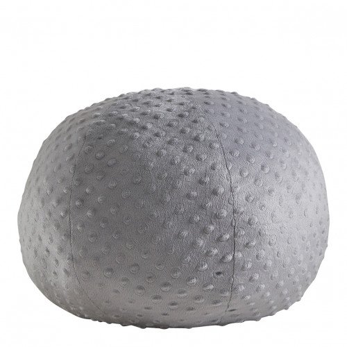 Grey Dotted Softness Pouf