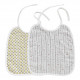 Conjunto de 2 babetes Petite Reine