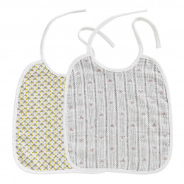 Set de 2 bavoirs Petite Reine