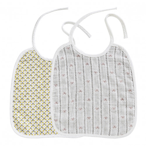 Set of 2 Little Queen Bibs