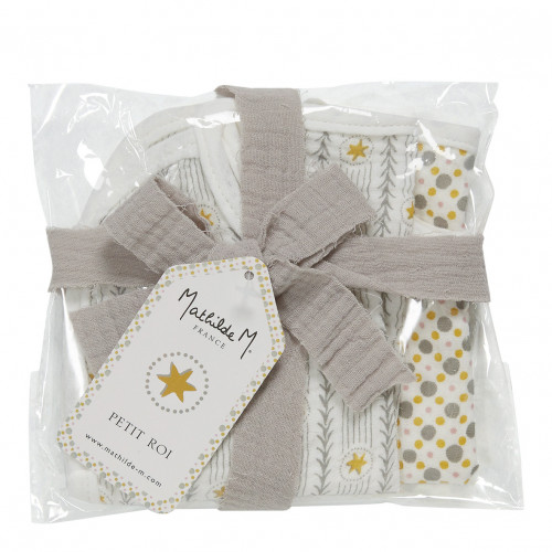 Set of 2 Little King bibs