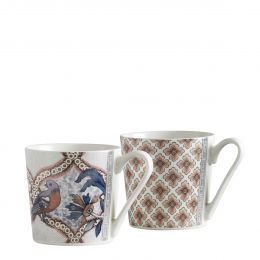 Set de 2 mugs Madame de Pompadour - Dominoté n°63