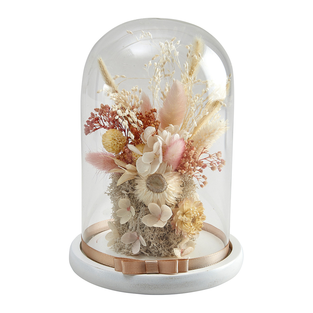 Cloche de fleurs séchées Cabinet des Merveilles - Grand modèle | Mathilde M
