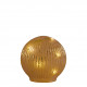 Luminous pink and gold mercurised ball - Medium model