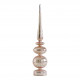 Large Pink Luminous Mercury Glass Ornament