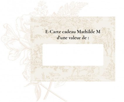 
			                        			Carte cadeau